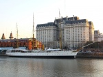 Fragata "Presidente Sarmiento" en Puerto Madero (Buenos Aires, Argentina)