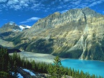 Lago glaciar Peyto, Parque Nacional Banff, Canadá