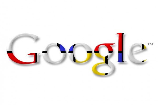 Logo de Google, en homenaje al pintor Piet Mondrian
