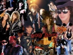 Collage del grupo Bon Jovi