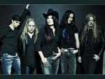 Los componentes del grupo finlandés Nightwish