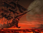 Barco vikingo fantasma