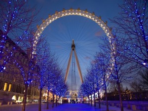 Postal: El London Eye (Ojo de Londres)