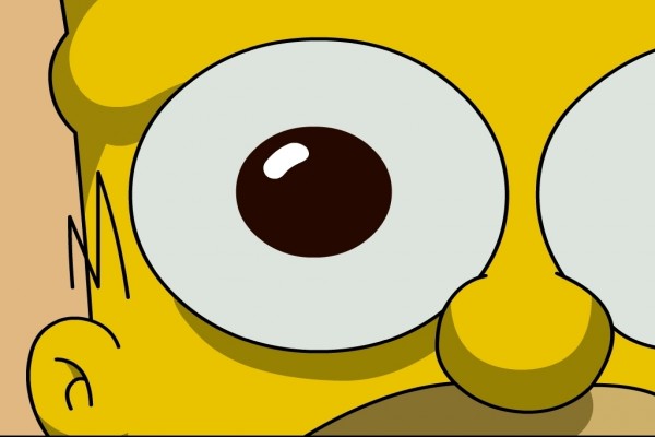 El ojo de Homer Simpson