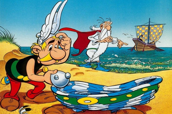 Astérix el Galo - "El mal trago de Obélix"