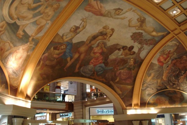 Mural Demetrio Urruchúa, Galerías Pacífico