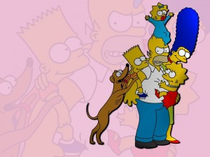 Postal: Homer agobiado