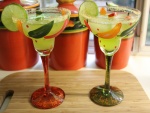 Dos cócteles Margarita