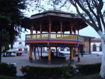 Kiosco en Chignahuapan, Puebla, México