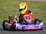 Giuliano Raucci en karting