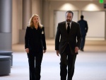 Carrie y Saul en Langley, sede central de la CIA