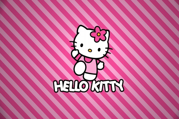 Hello Kitty en rosa