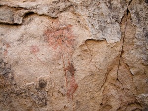 Postal: Pinturas rupestres en Tadrart Acacus (Libia)