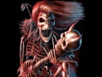 Esqueleto rockero