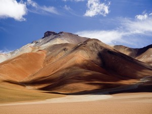 Postal: Colores del Altiplano Boliviano