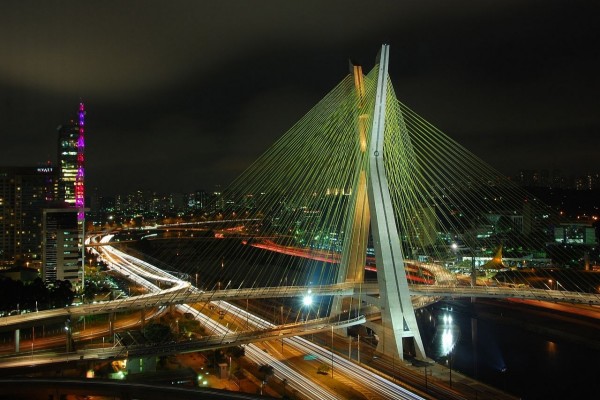 Puente Octavio Frias de Oliveira (Sao Paulo, Brasil)