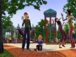 Los Sims 3, en el parque