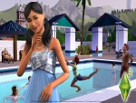 Los Sims 3 en la piscina