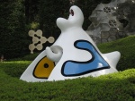Escultura de Joan Miró al aire libre (Museo Hakone, Tokio)
