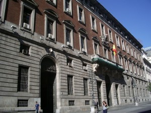 Postal: Antigua "Real Casa de la Aduana", Ministerio de Hacienda (España)