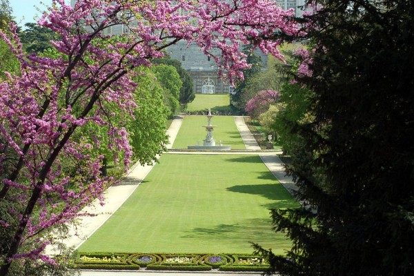 Campo del Moro, jardines junto al Palacio Real de Madrid (España)