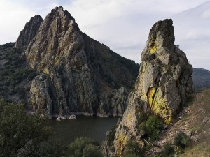 Postal: El Salto del Gitano, Parque Nacional de Monfragüe (España)