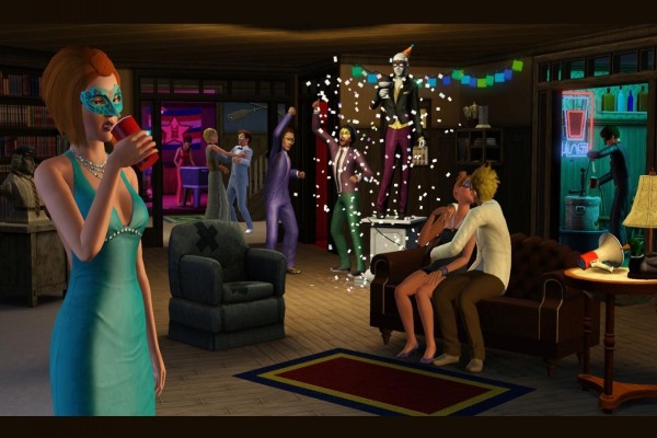 Los Sims 3, de fiesta