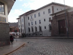 Postal: Calles de Cusco, Perú