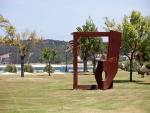 Escultura en Porto do Son, Galicia (España)