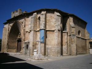 Postal: Iglesia de San Juan (Aranda de Duero, España)