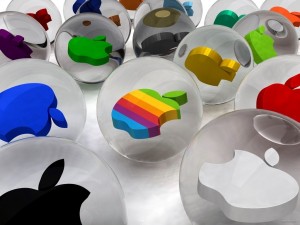 Apple en esferas