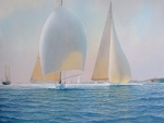 Pintura de barcos a vela