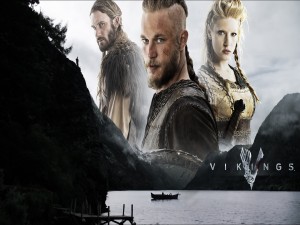La serie de televisión "Vikingos" (Vikings)