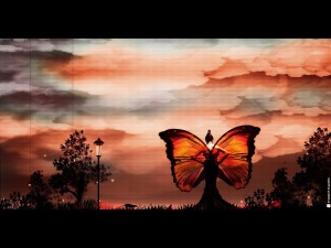 Postal: Madame Butterfly