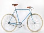 Bicicleta azúl