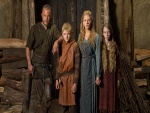 Ragnar con su mujer e hijos
