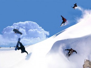 Postal: Snowboard