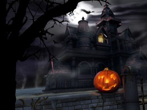 Postal: Mansión Halloween