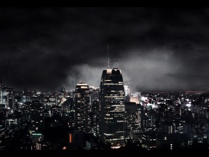 Postal: Tokyo de noche