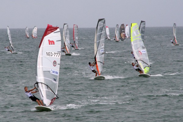 Competición de windsurf