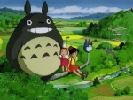 Totoro, sentados en una rama
