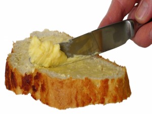 Pan con mantequilla
