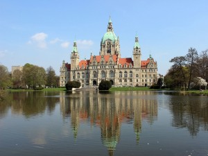 Postal: Nuevo Ayuntamiento de Hannover