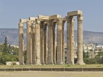 Templo de Zeus del Olimpo en Atenas (Ática, Grecia)