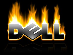 Dell en llamas