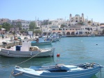 Puerto de la isla Lipsi (Grecia)