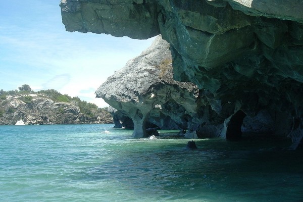 Caverna de Mármol, en el lago General Carrera, Chile