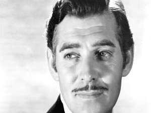 El actor Clark Gable