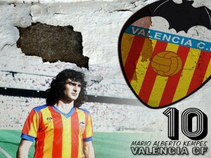 Valencia C.F. Mario Alberto Kempes 10