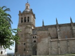 Vista exterior de la Catedral de Coria